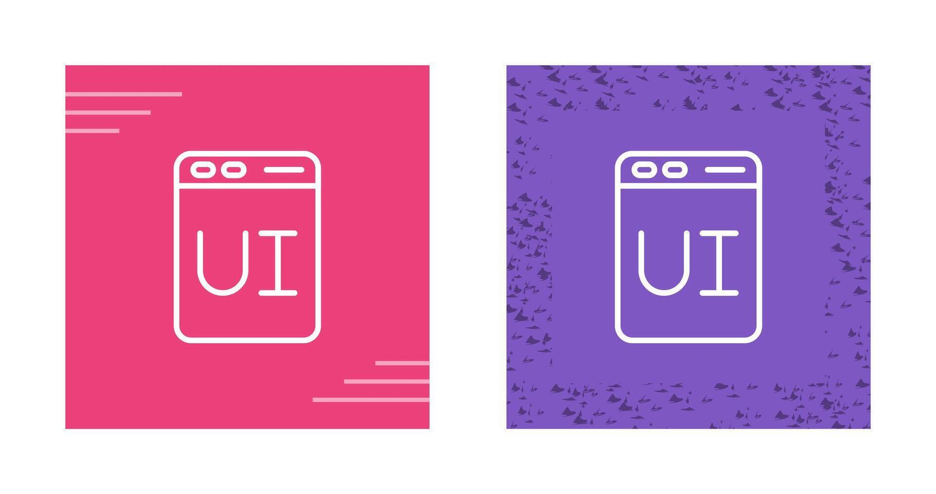 User Interface Design Vector Icon