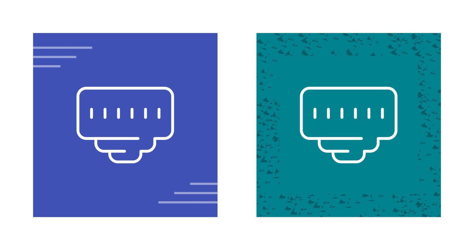 Ethernet Port Vector Icon