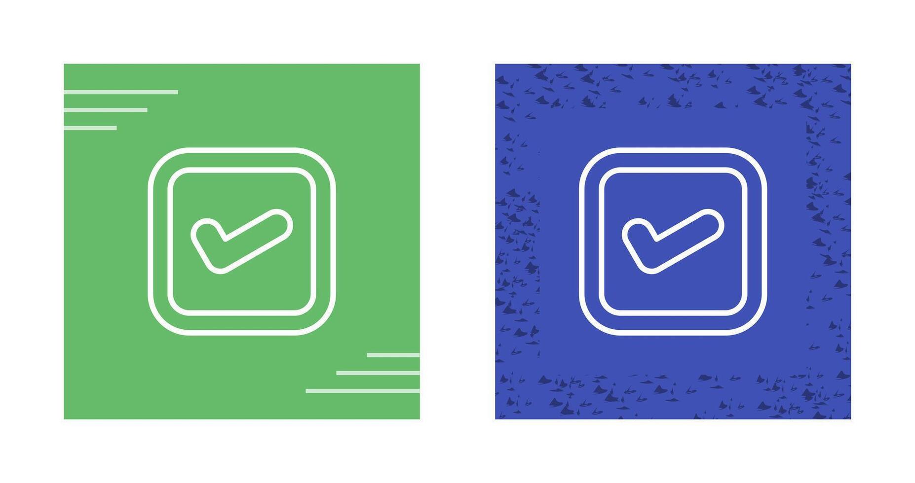 Checkbox Vector Icon