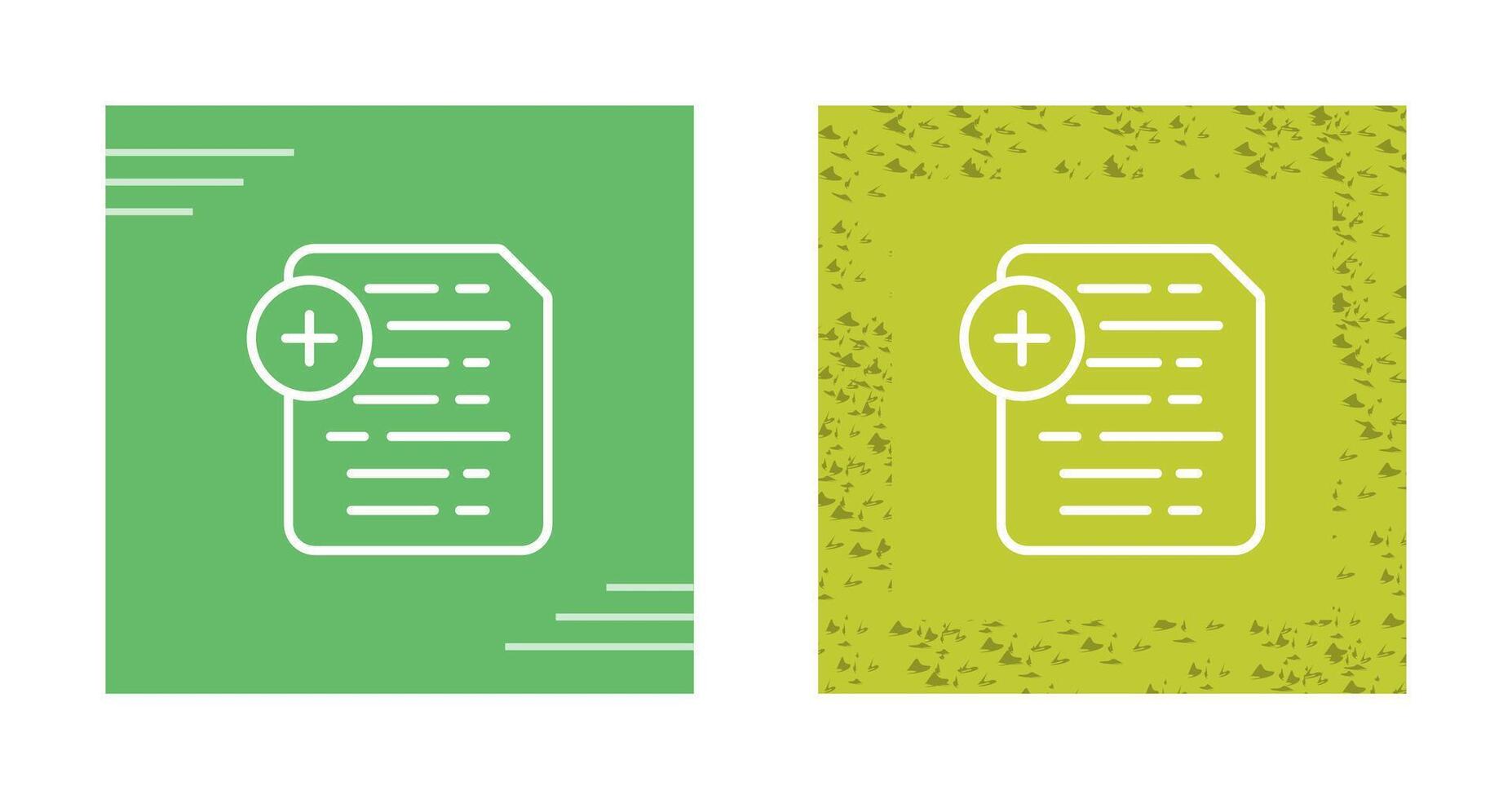 Document Insert Icon Vector Icon