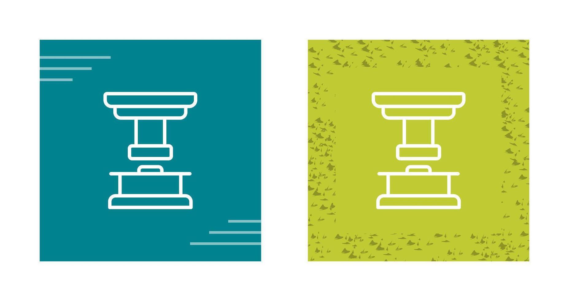Hydraulic press Vector Icon