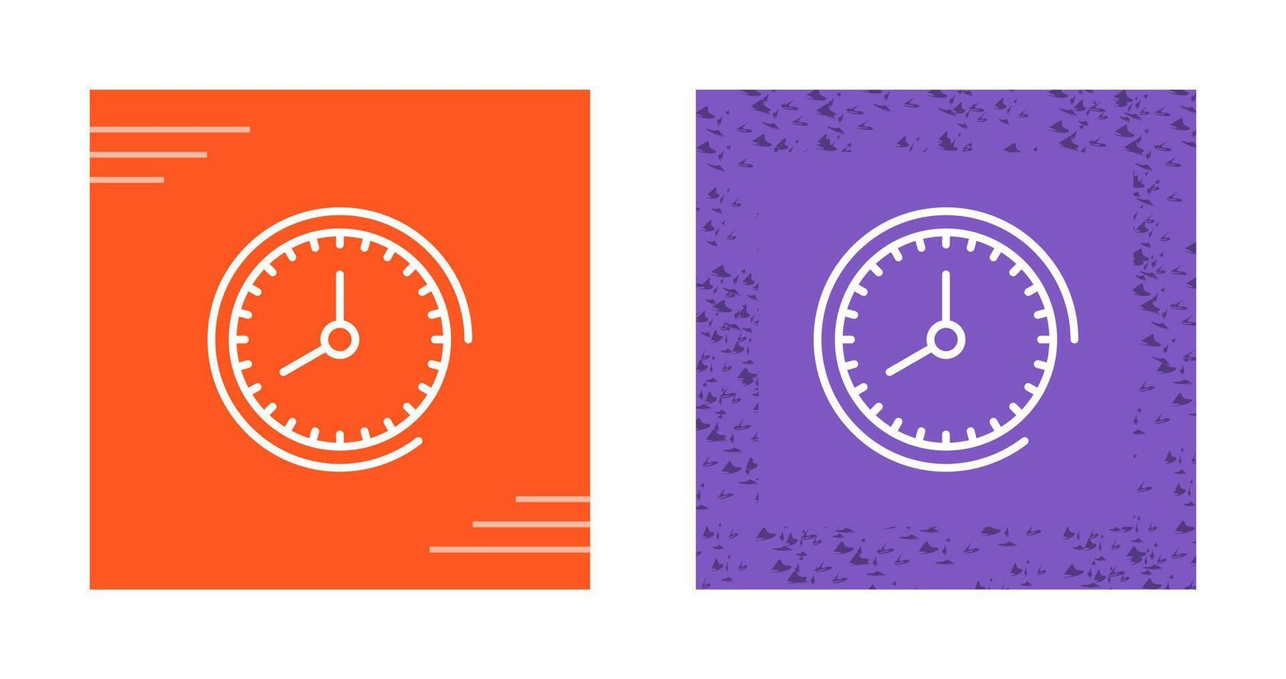 icono de vector de reloj