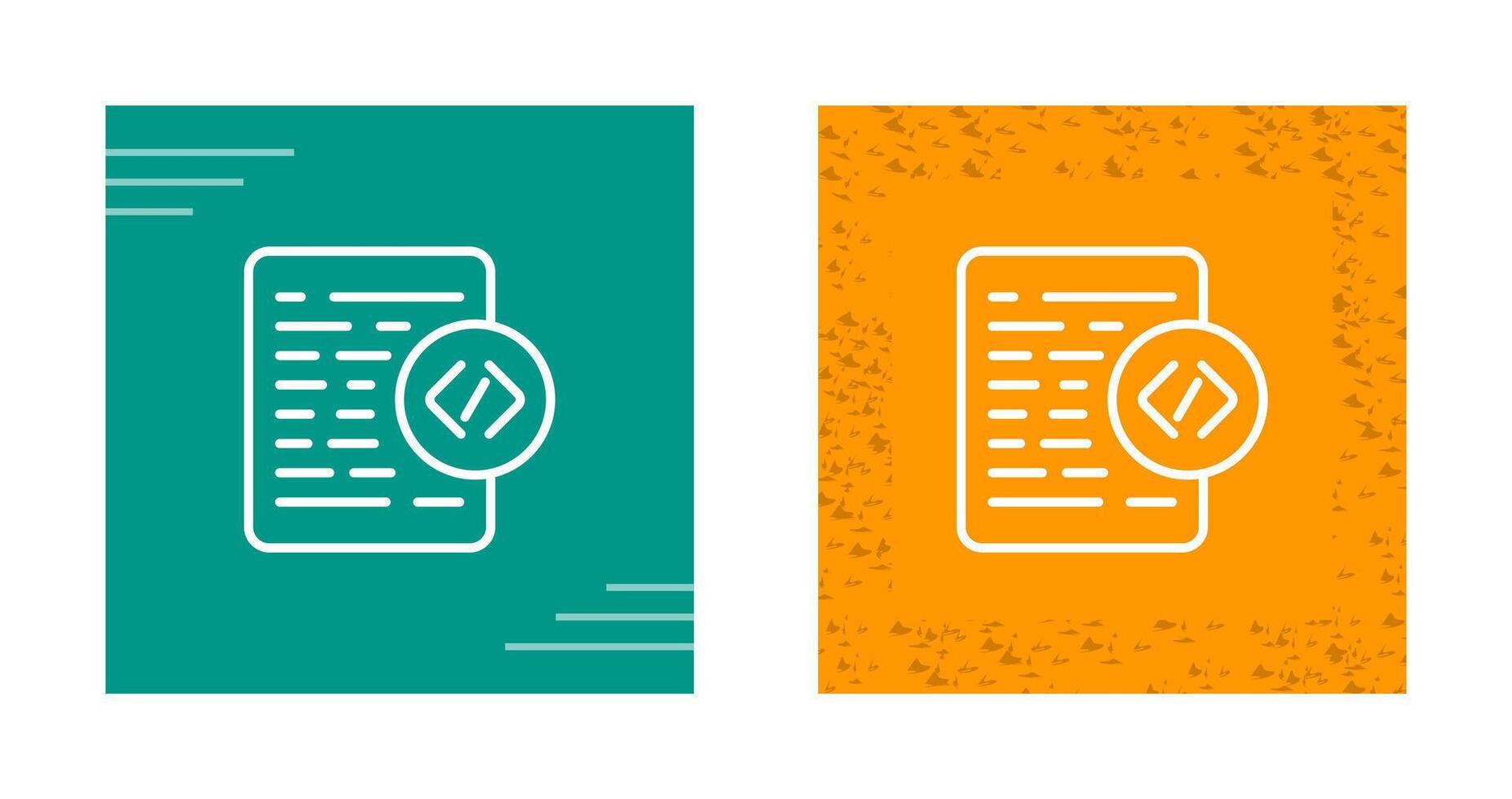 Document Metadata Vector Icon
