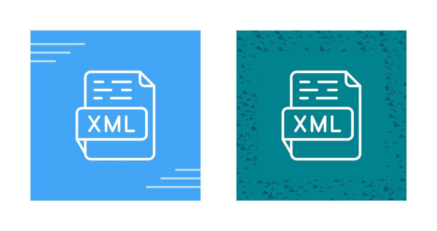 XML Vector Icon