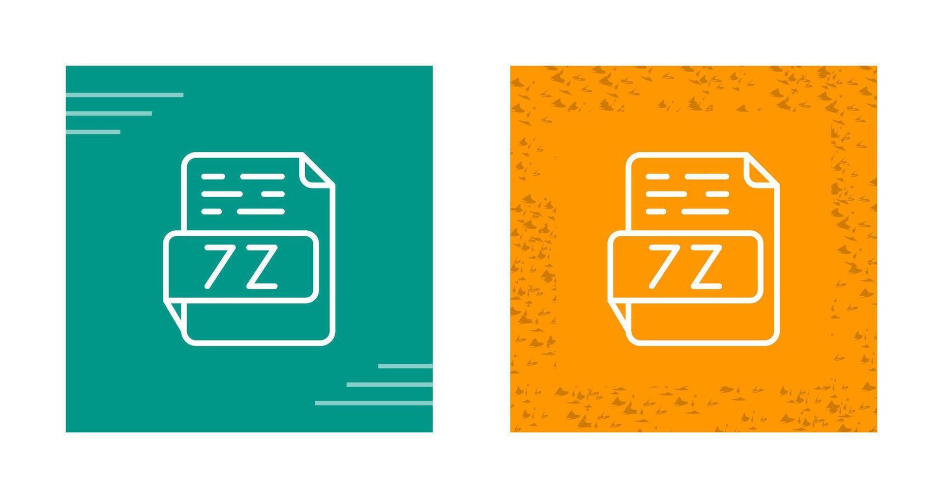 7Z Vector Icon