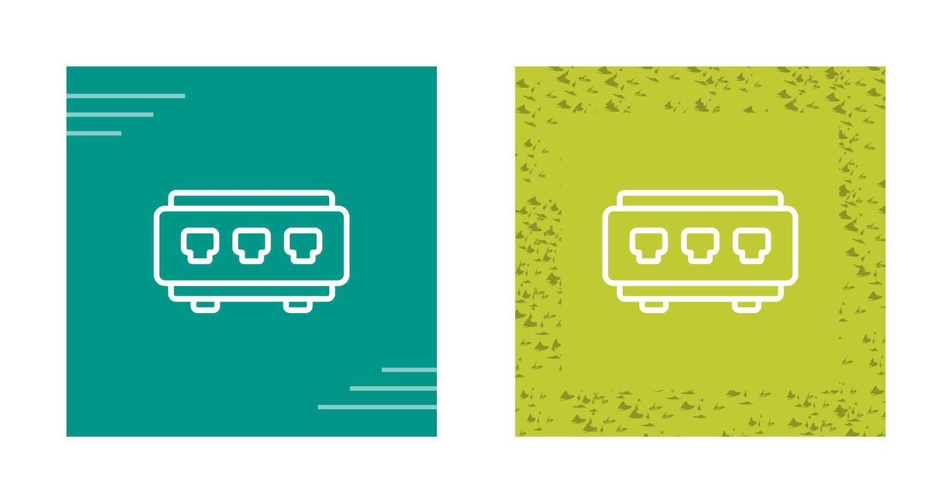 Network Switch Vector Icon