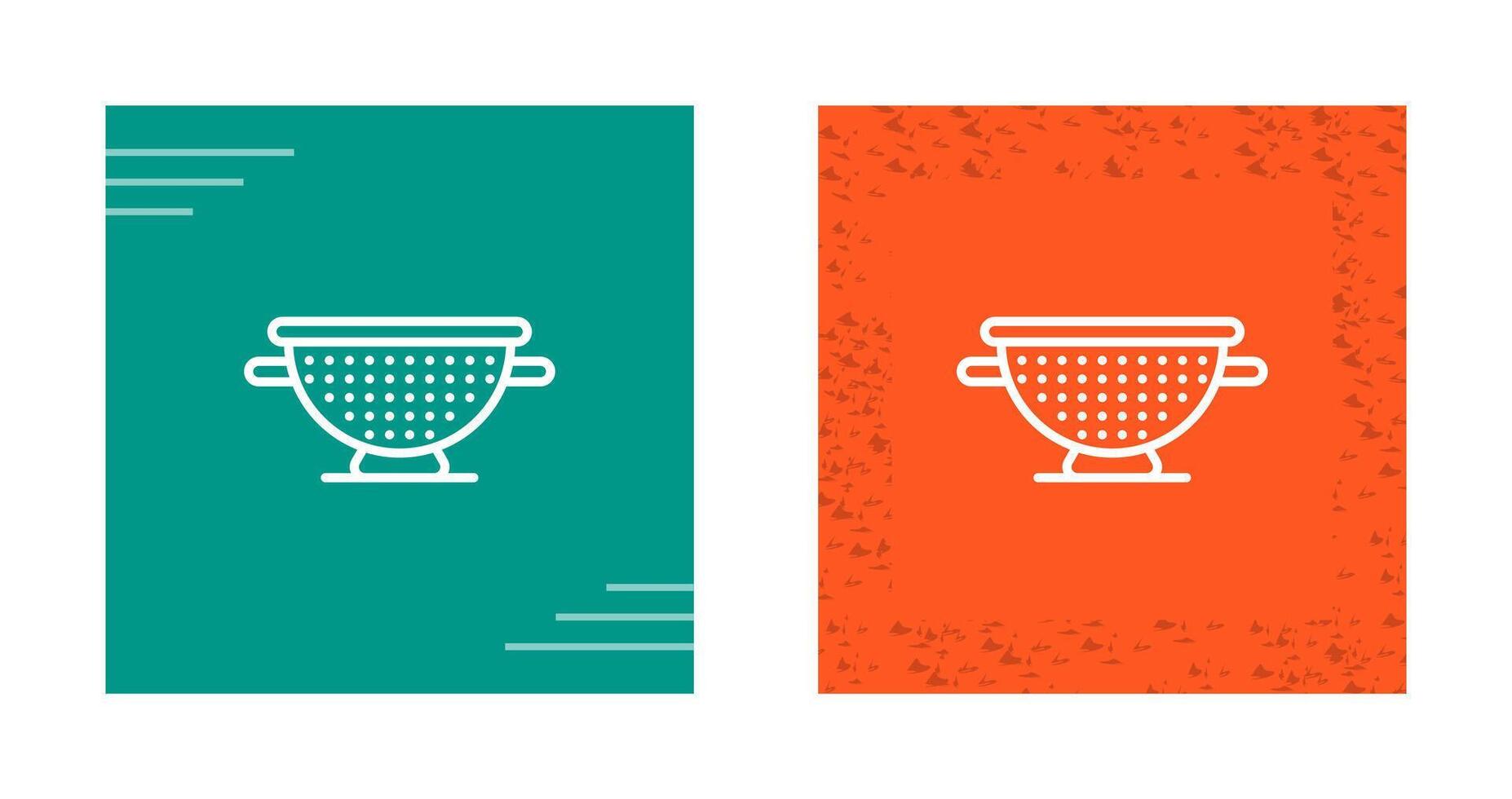 Colander Vector Icon