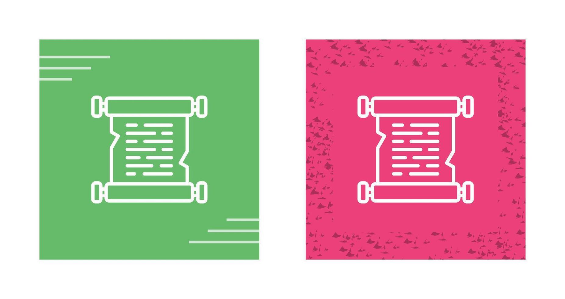 Scroll Vector Icon