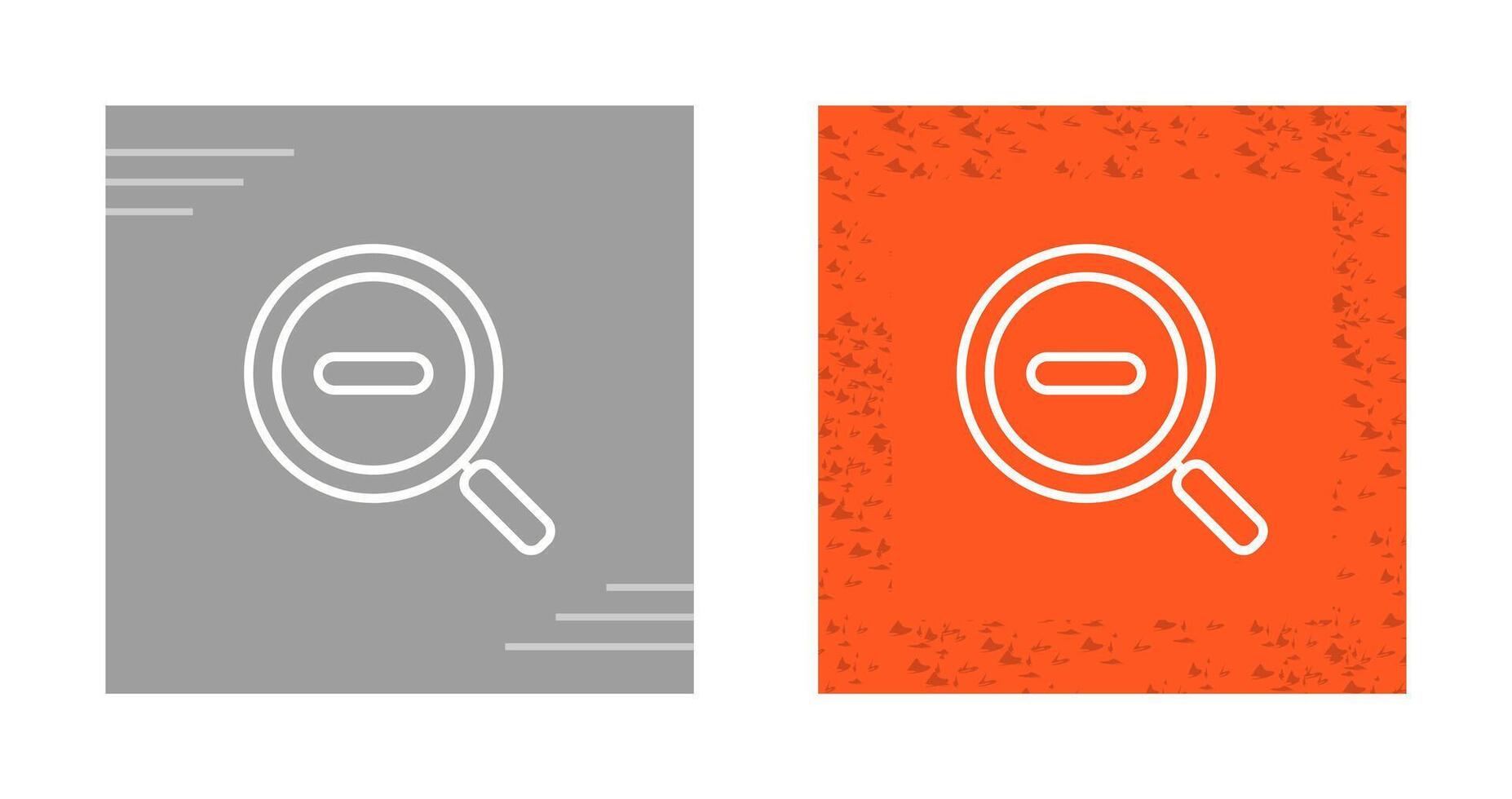 Zoom Out Vector Icon