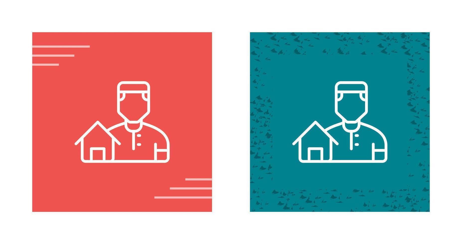 House Owner Vector Icon