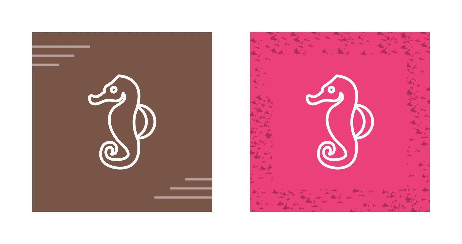 Seahorse Vector Icon