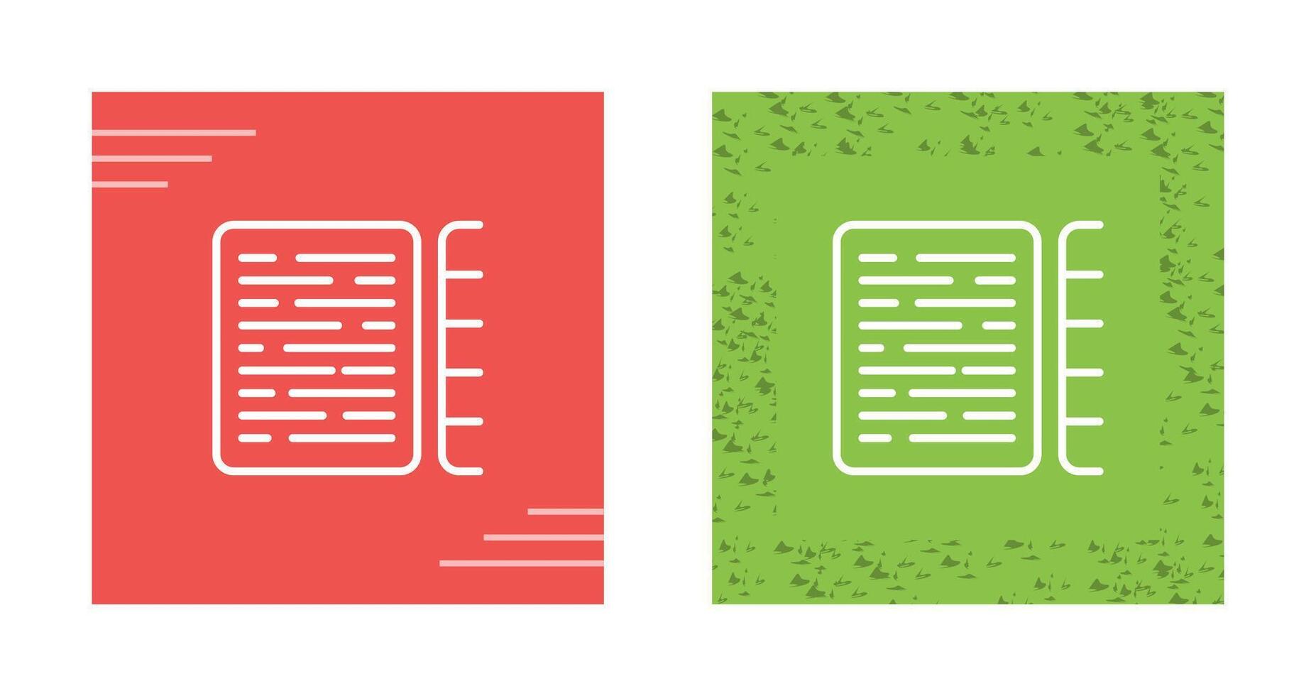 Document Indexing Vector Icon