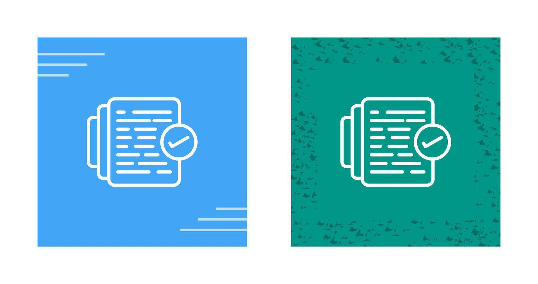 Document Versioning Vector Icon
