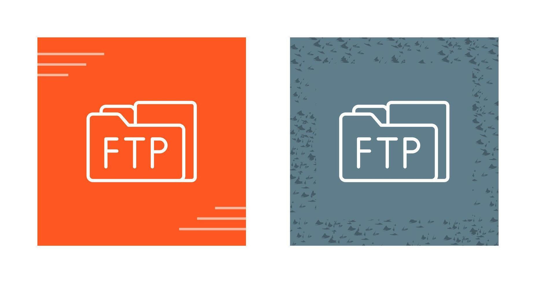 FTP Access Vector Icon