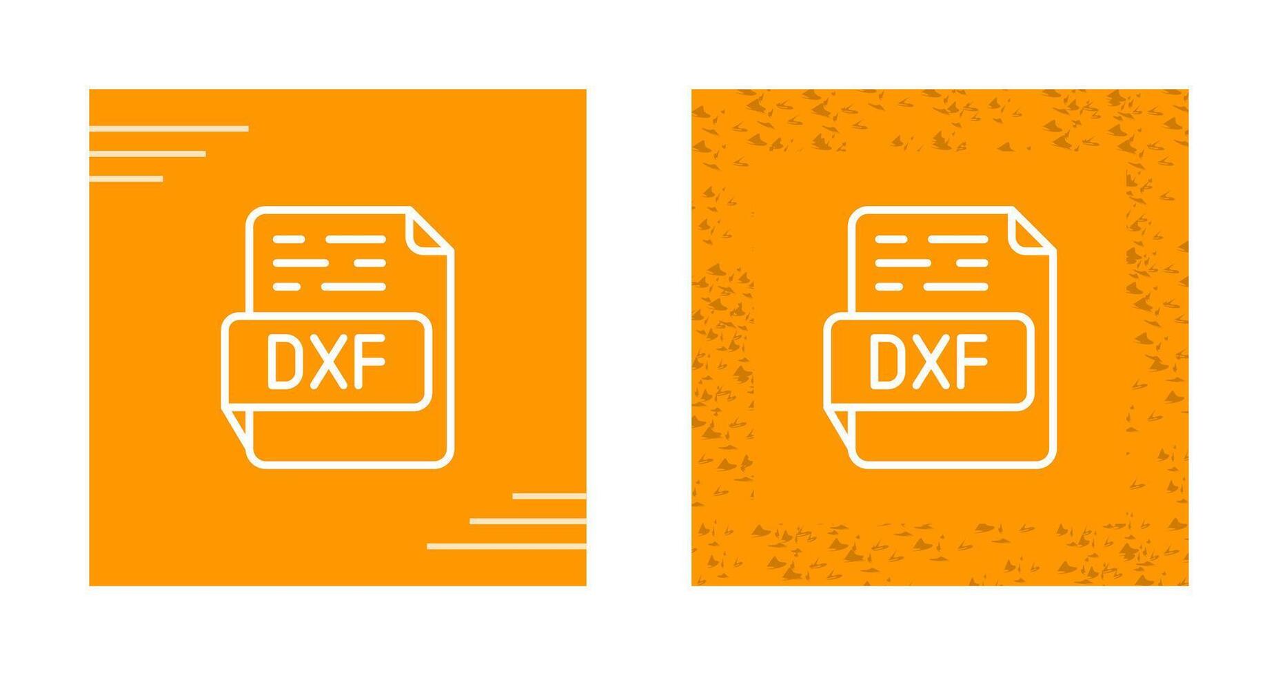 DXF Vector Icon