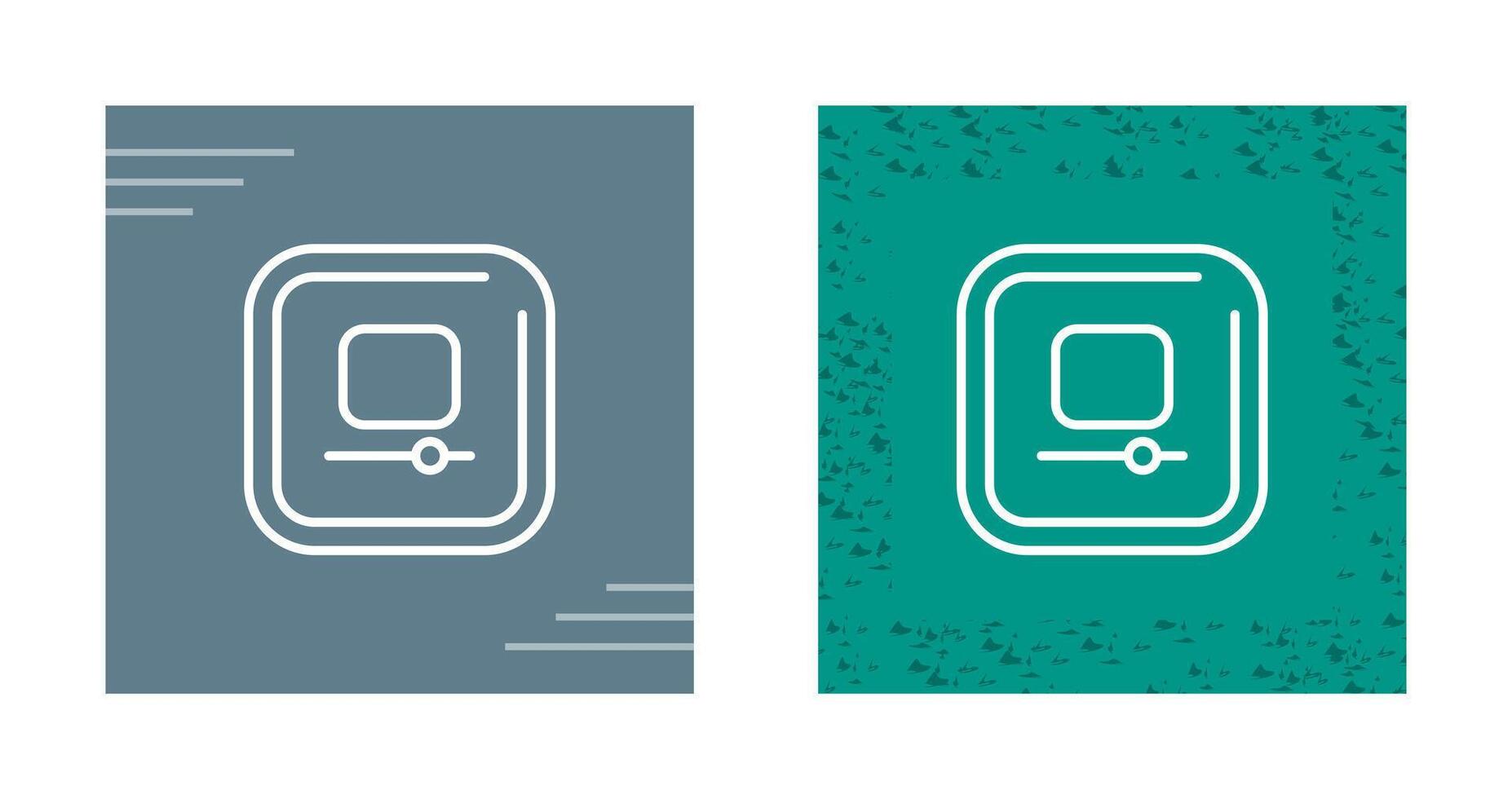 Video Stop Square Vector Icon