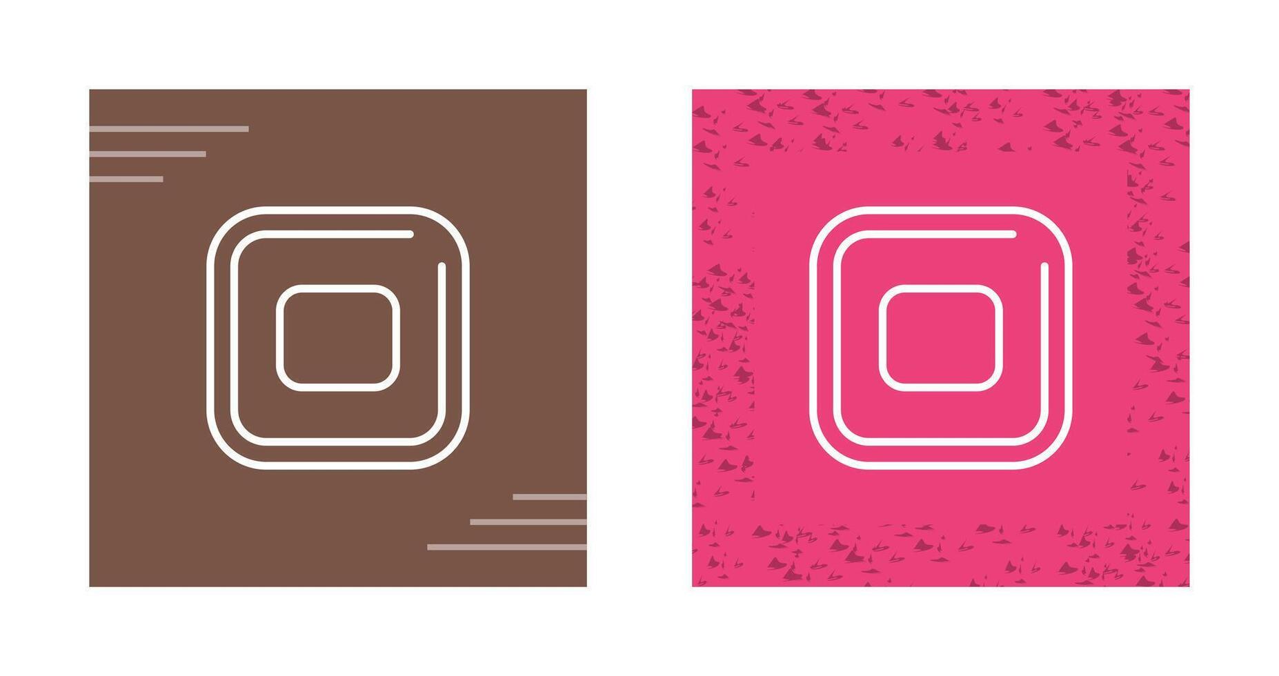 Stop Square Vector Icon