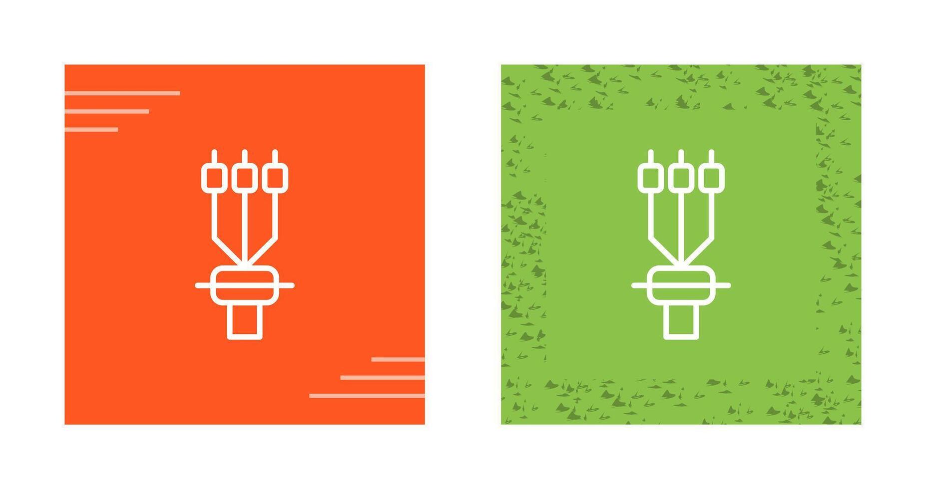 Cable Termination Sleeve Vector Icon