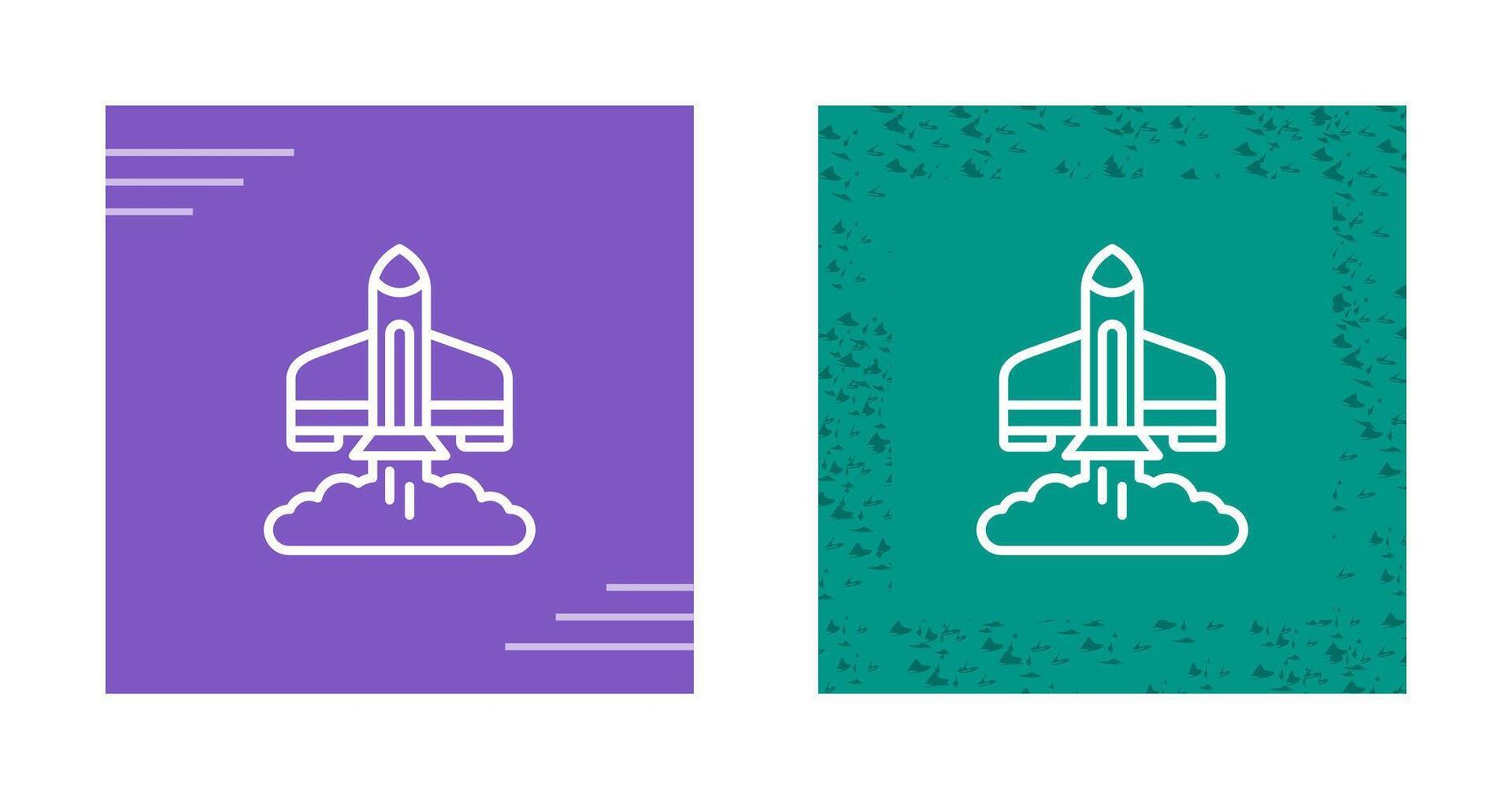 Rocket Launch Vector Icon
