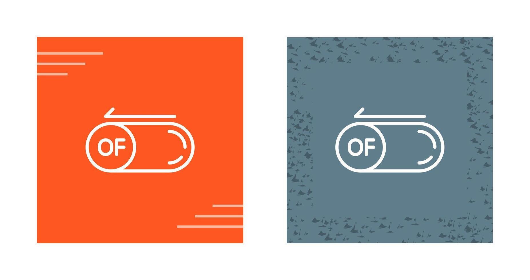 Of Button Vector Icon