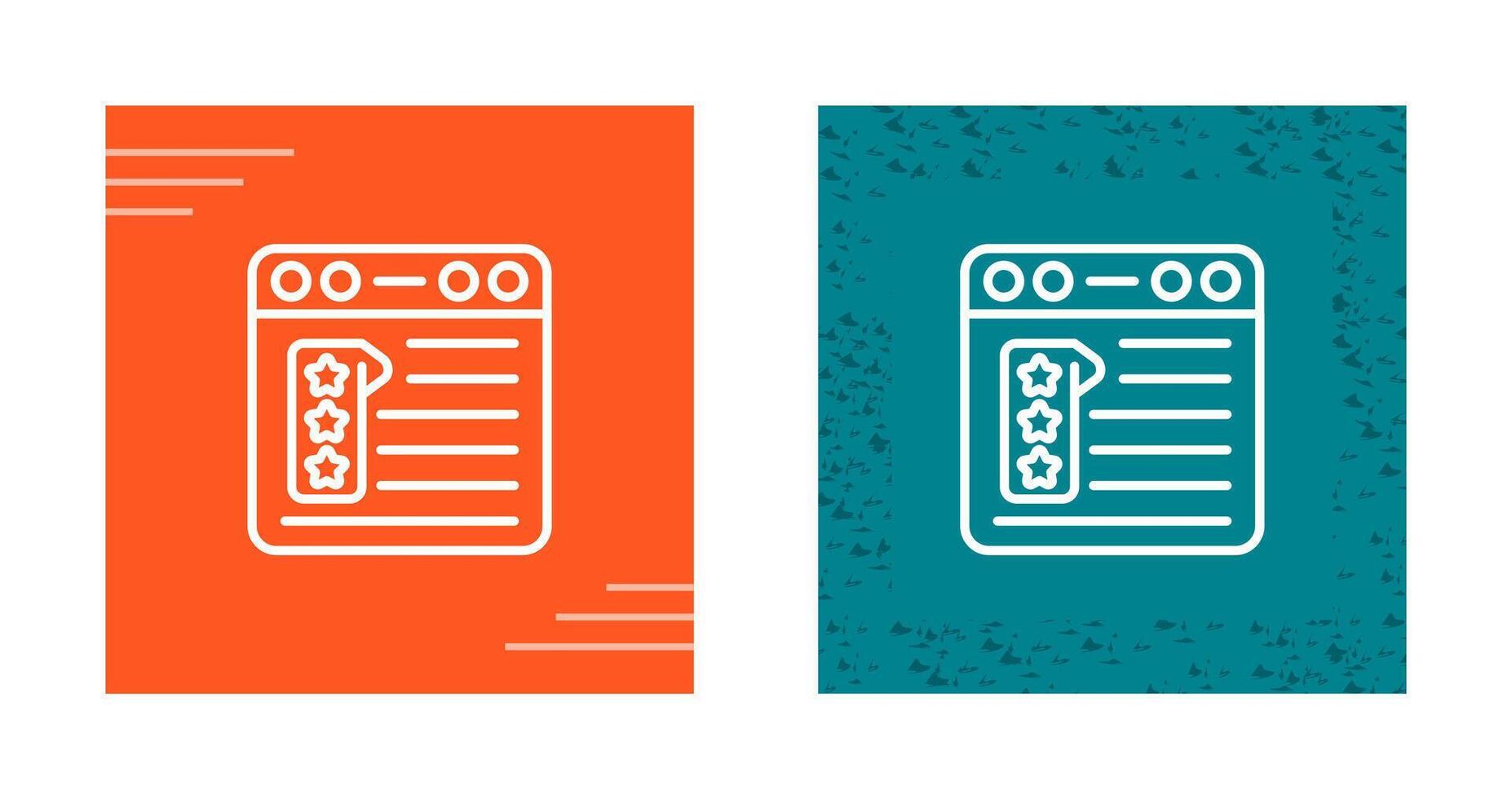 Review Vector Icon