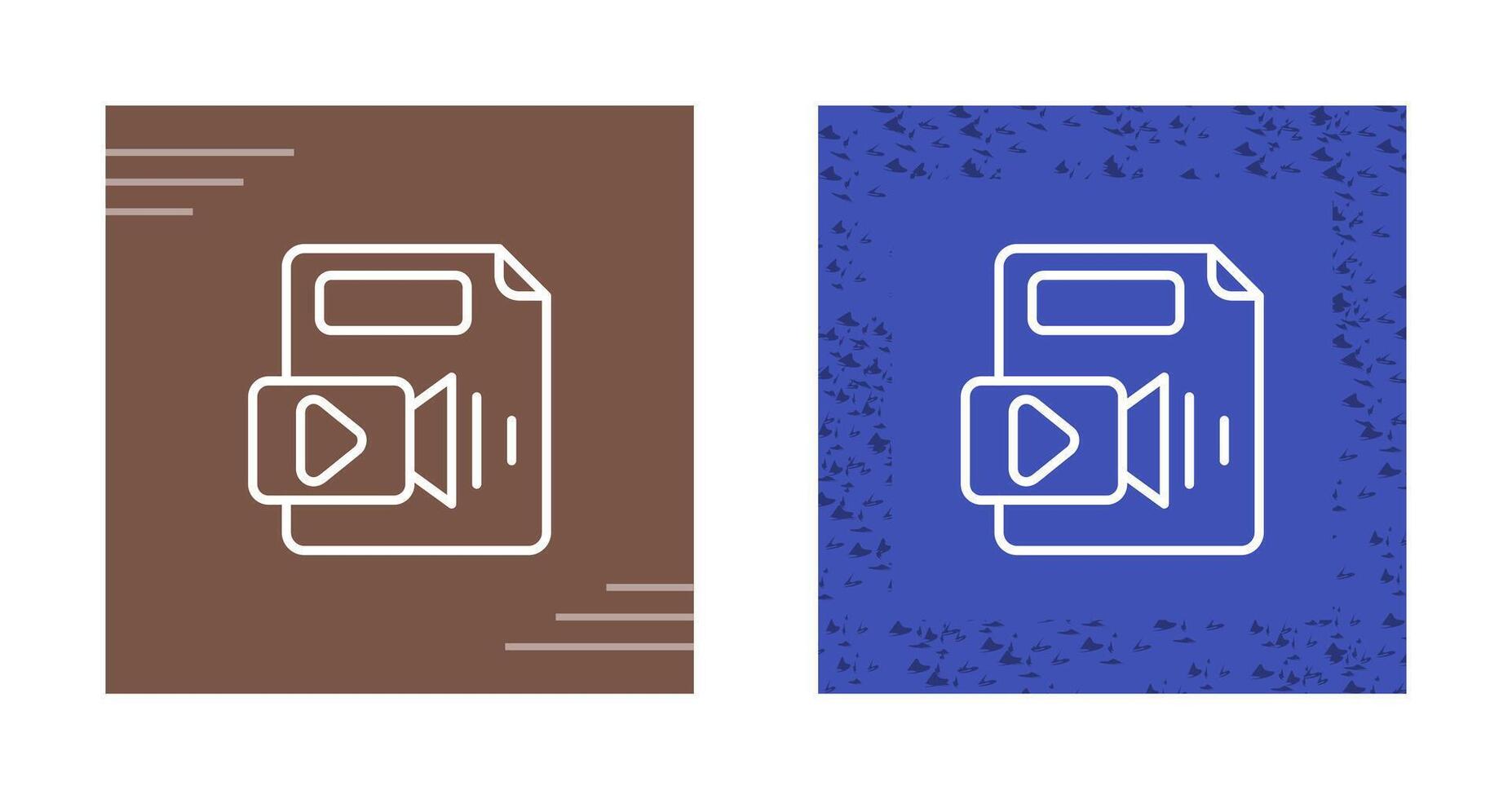 Video File Vector Icon