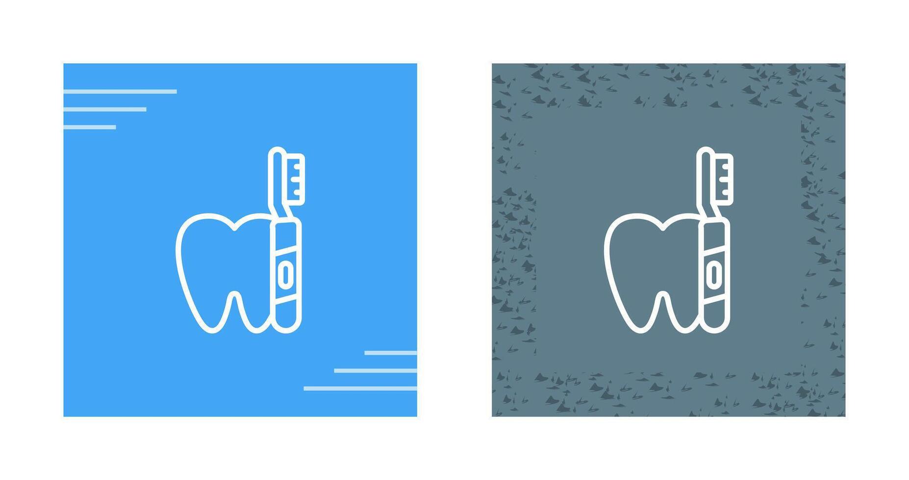 icono de vector de cepillo de dientes