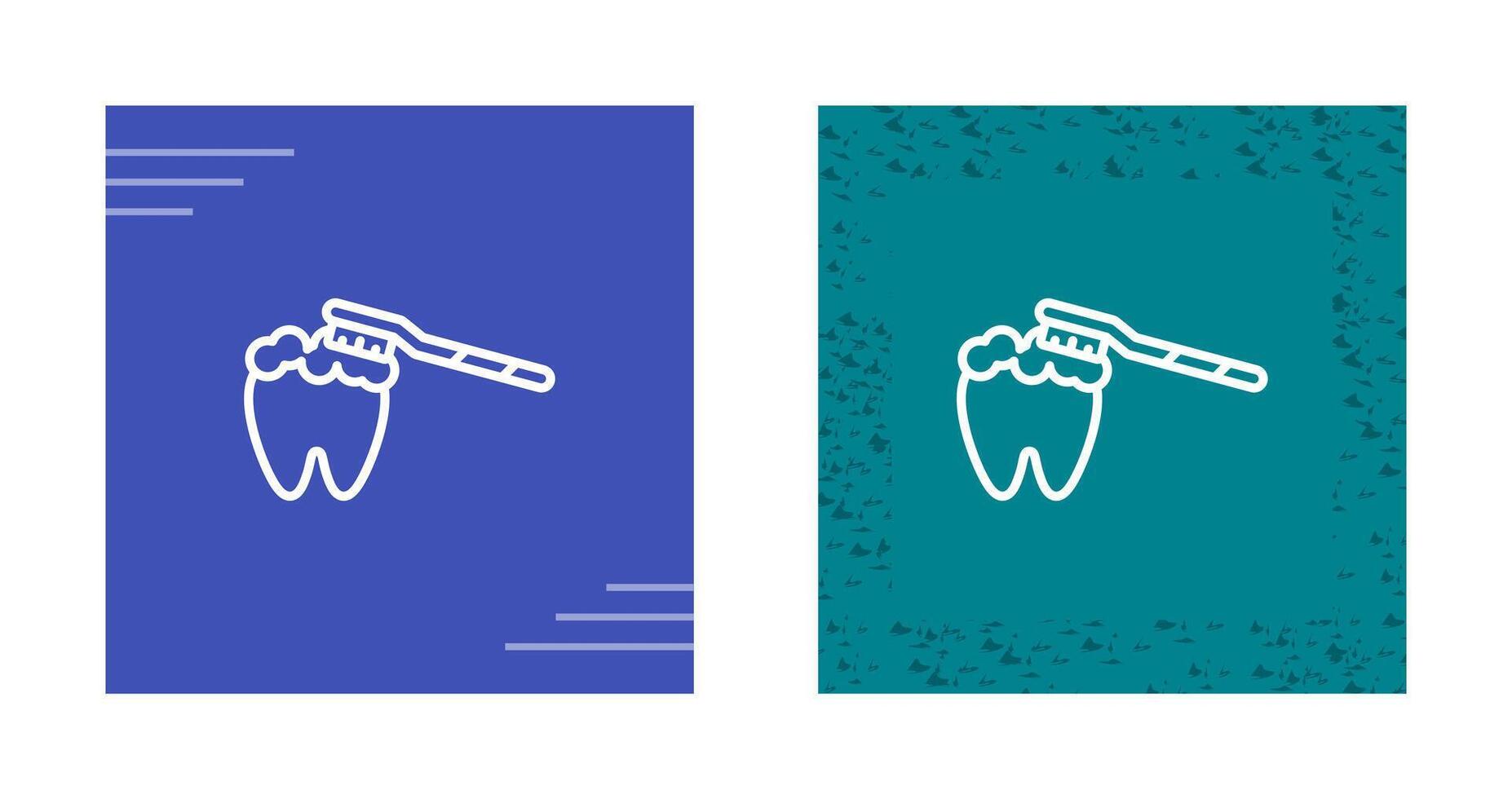 Brushing Teeth Vector Icon