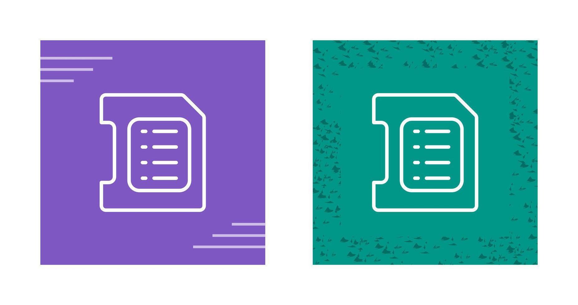 Sd Card Vector Icon