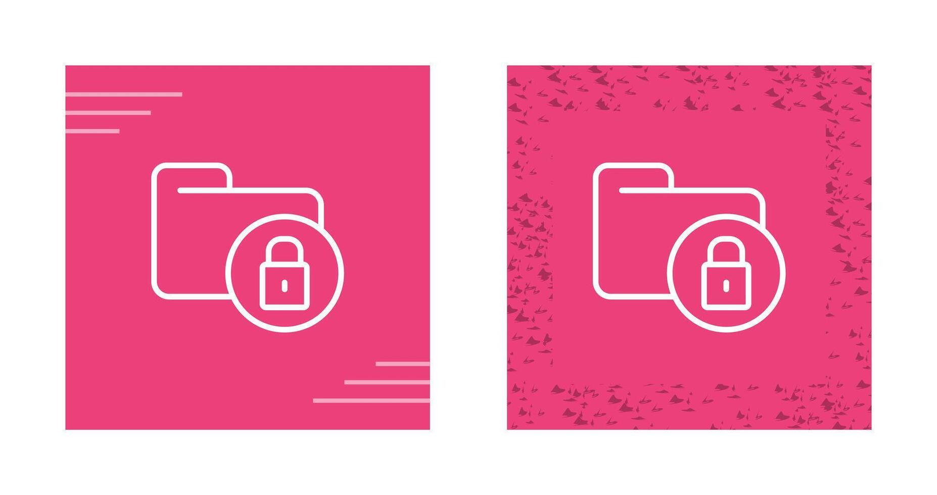 Secure Folder Vector Icon 40024771 Vector Art at Vecteezy