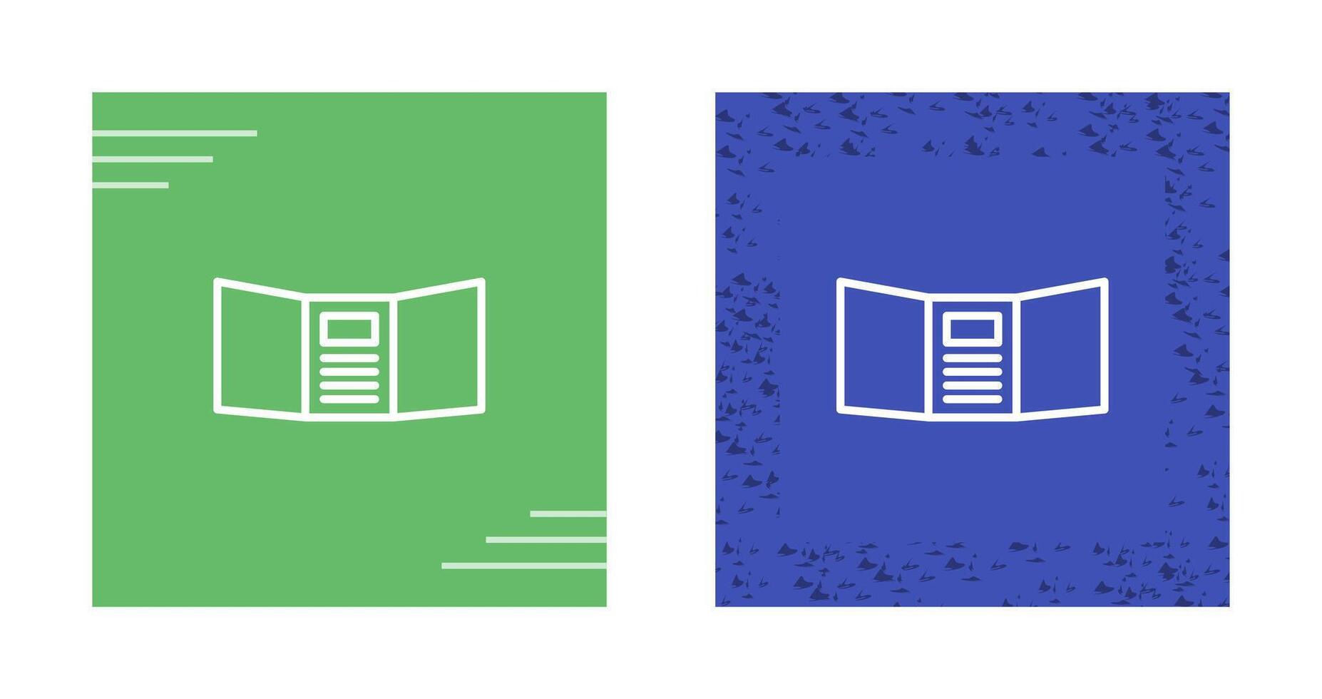 Triptych Vector Icon