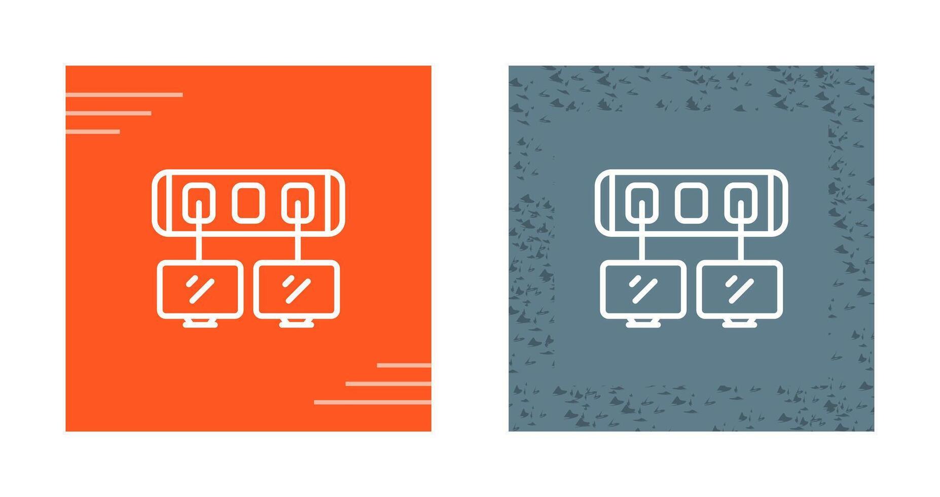 Network Switch Vector Icon