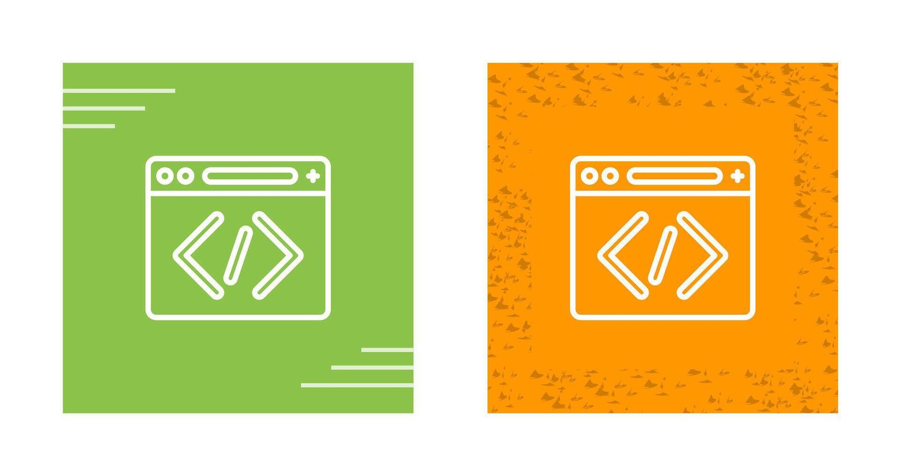 Coding Vector Icon