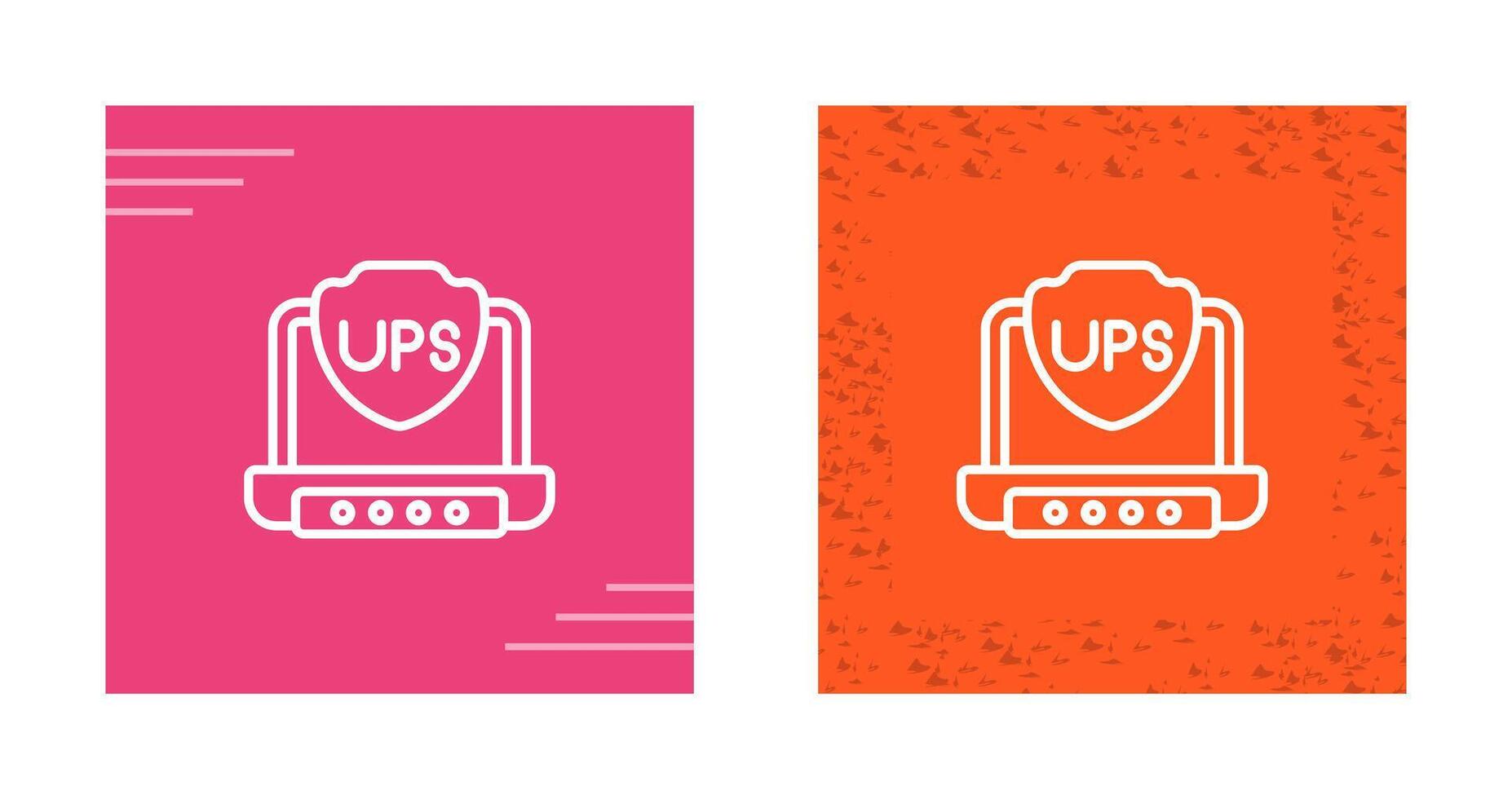 UPS Vector Icon