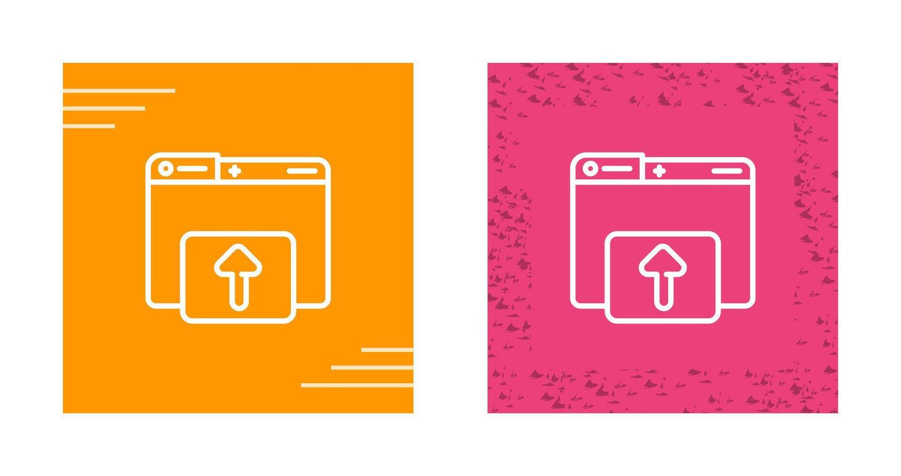 Uploading Vector Icon