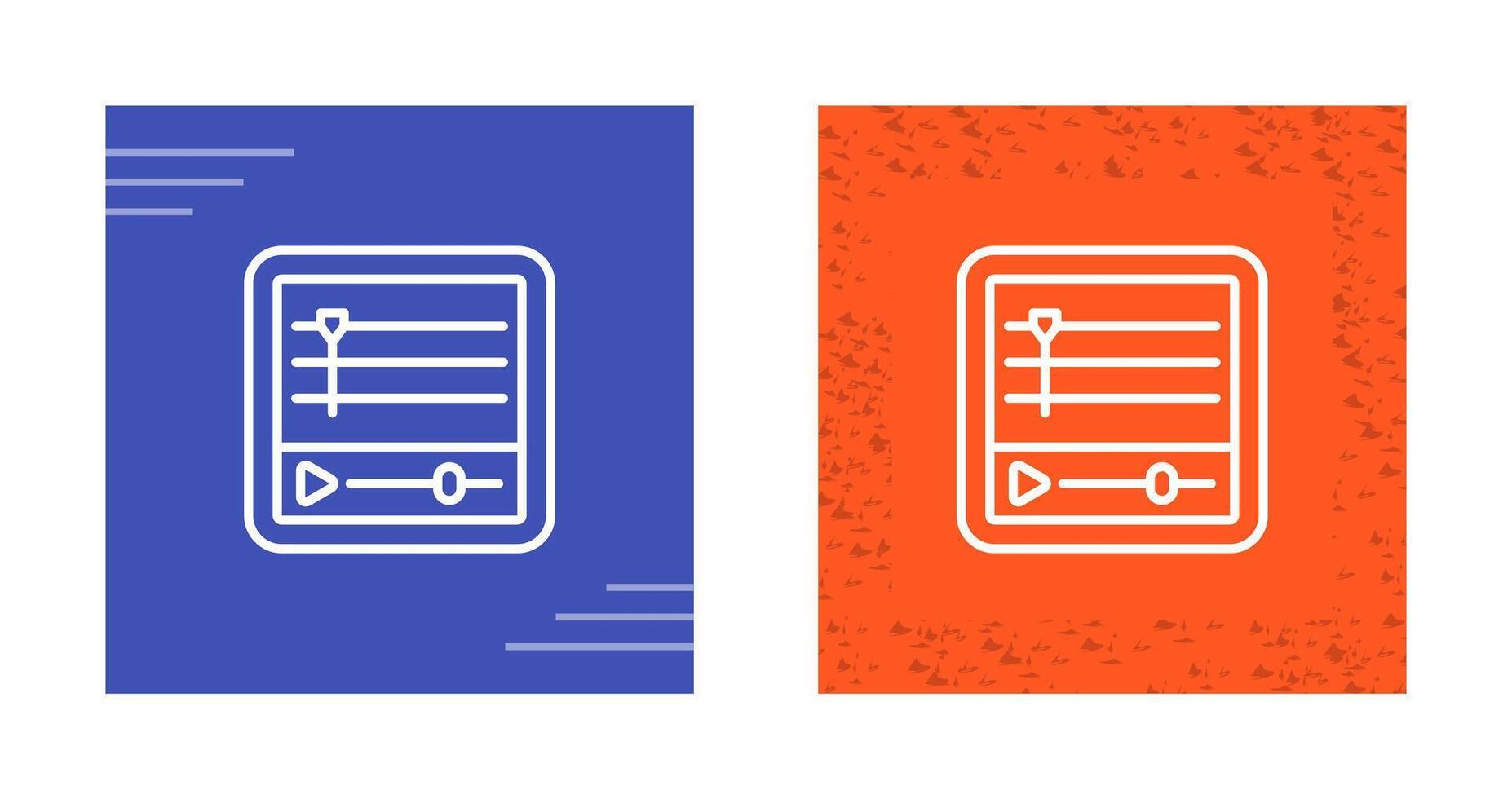 Timeline Vector Icon