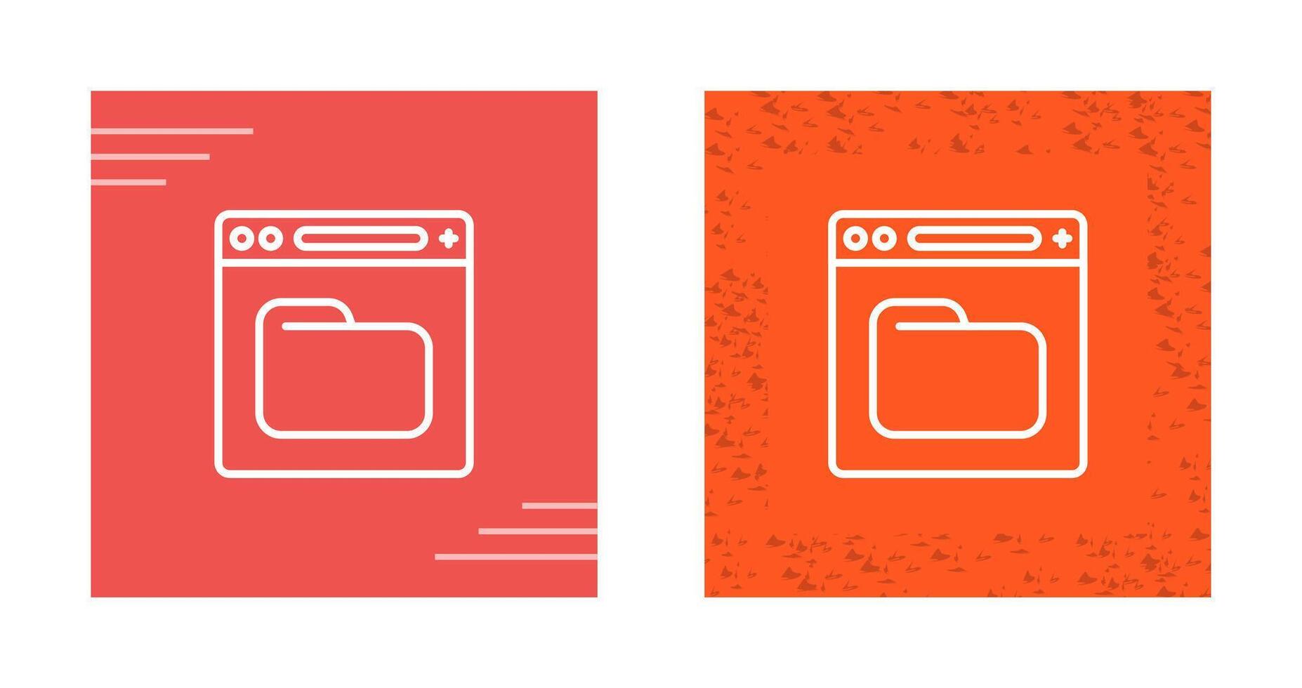 Browser Vector Icon
