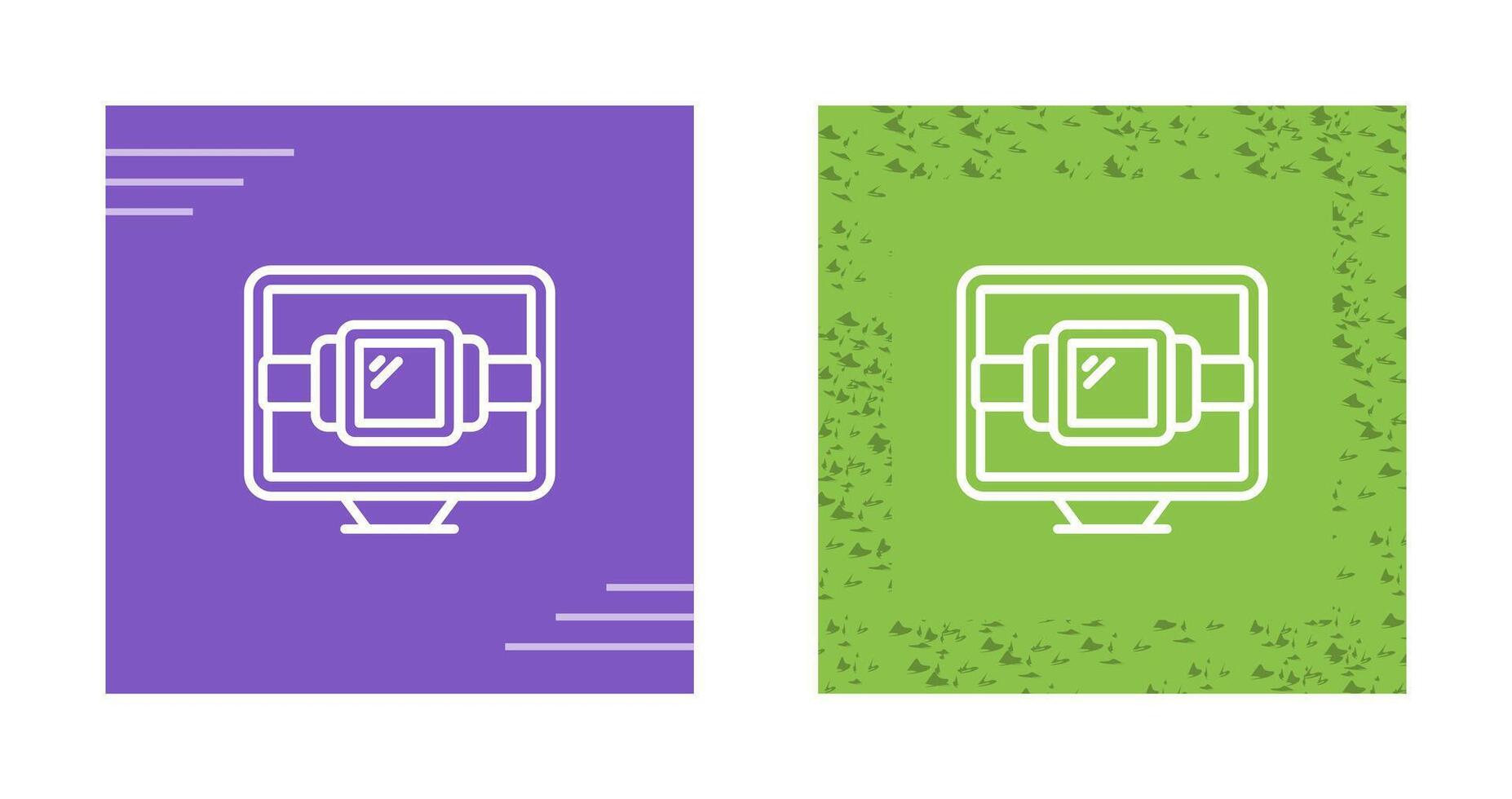 Desktop Vector Icon