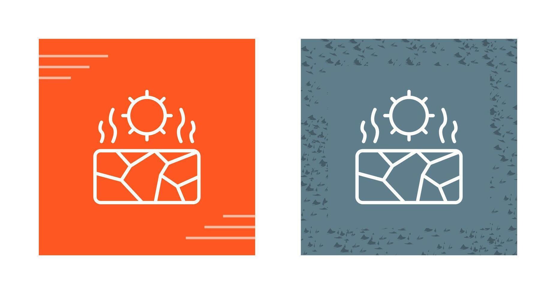 Drought Vector Icon