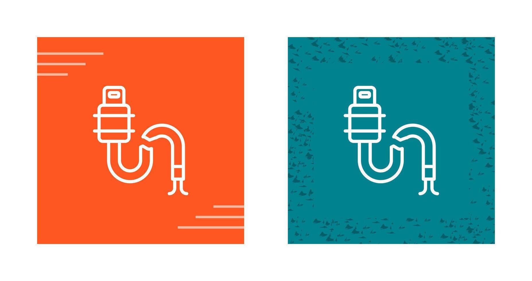 Broken Cable Vector Icon