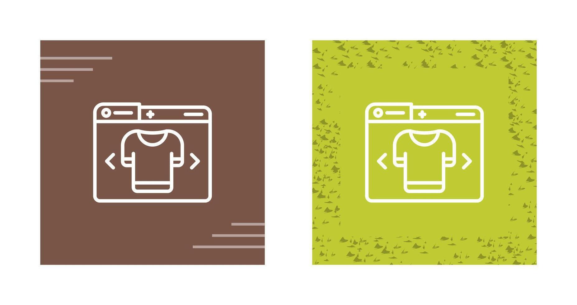 Clothing Store Vector Icon