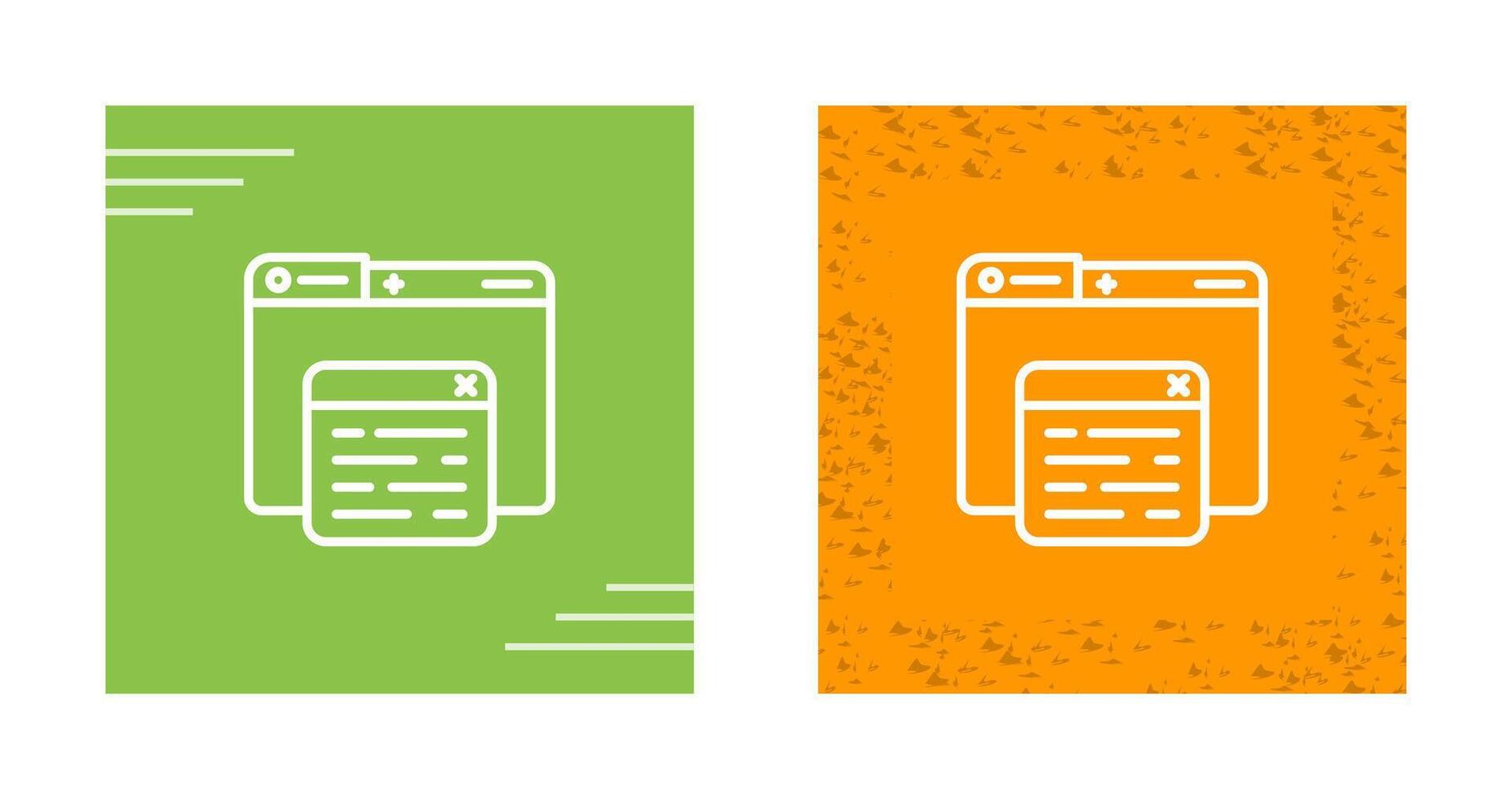 Pop Up Vector Icon