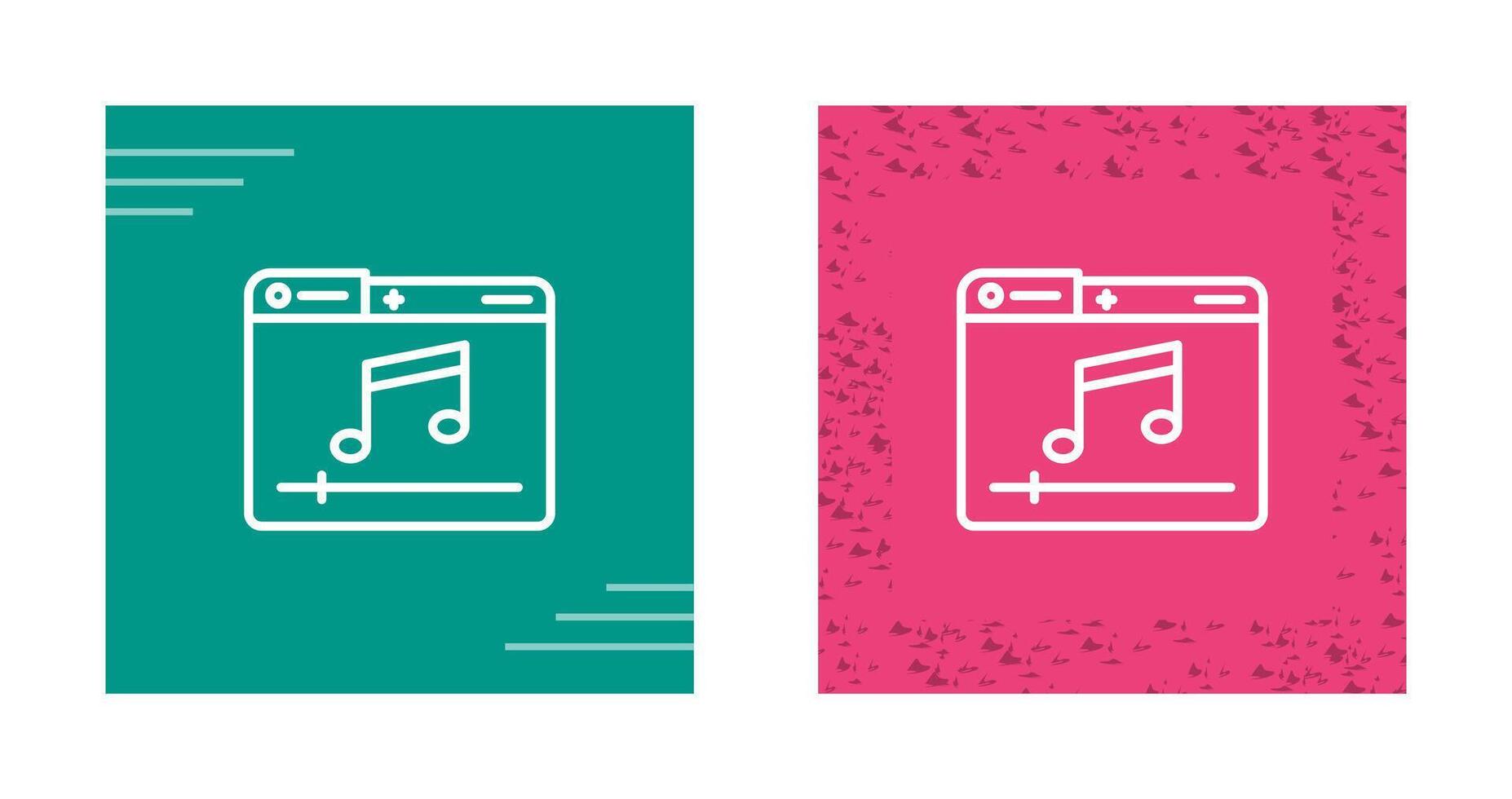 Music Player Vector Icon