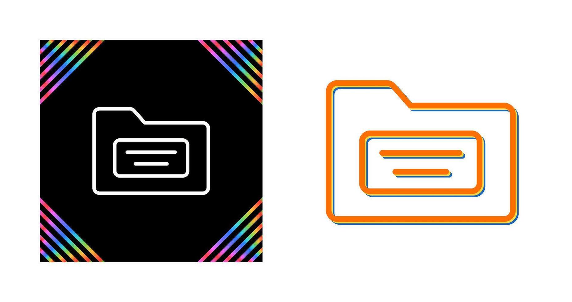 File Folder Vector Icon