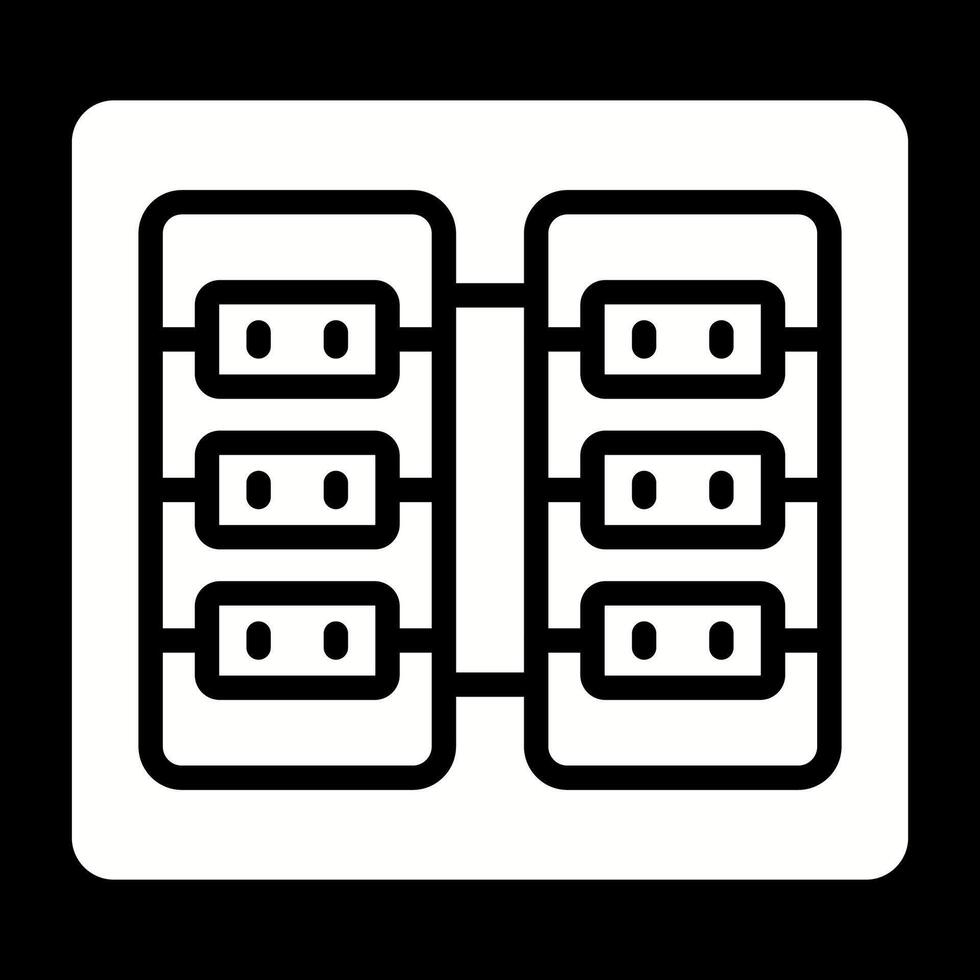 Server Room Vector Icon