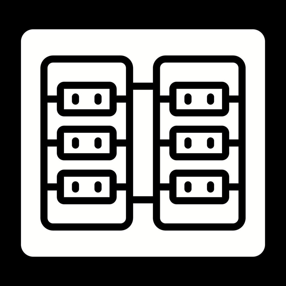 Server Room Vector Icon