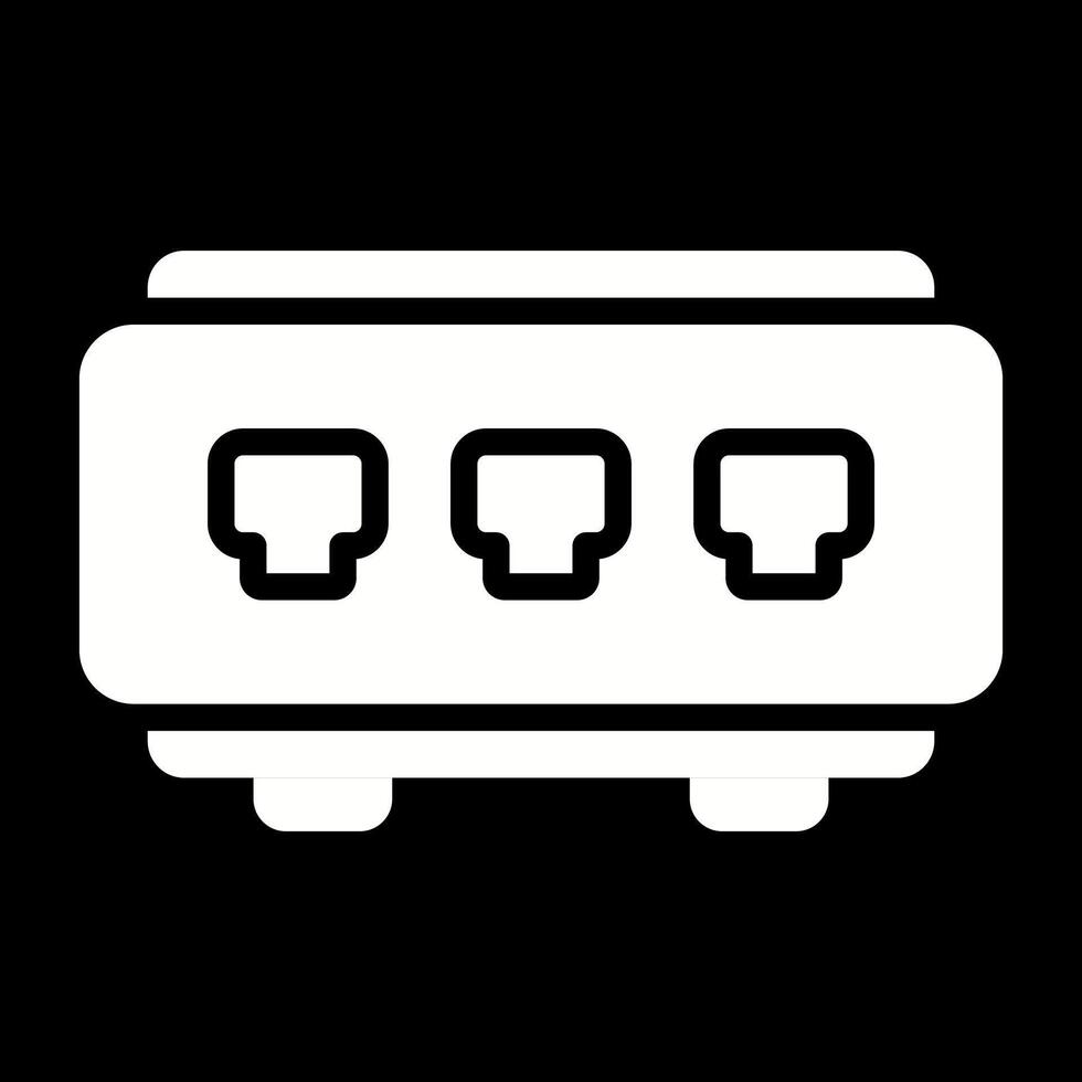 Network Switch Vector Icon