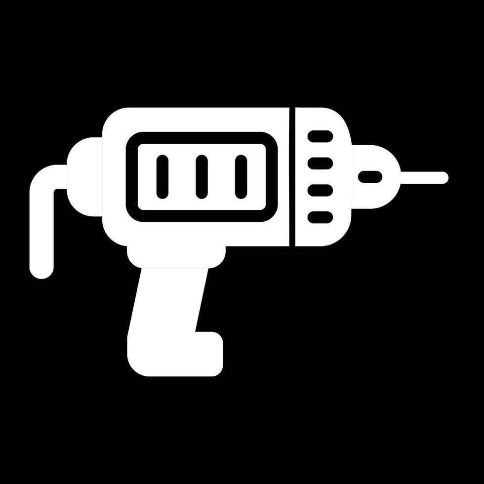 Electric Drill Vector Icon