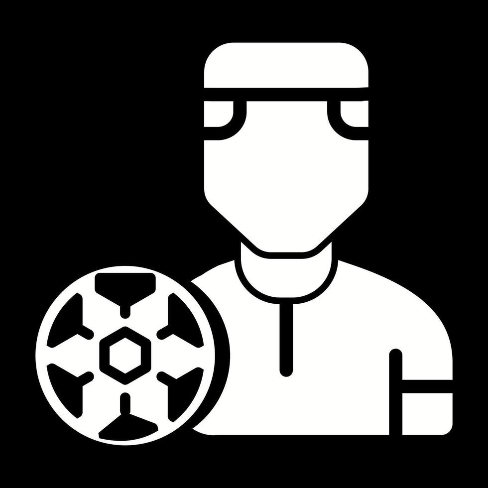 Soccer Coach Vector Icon