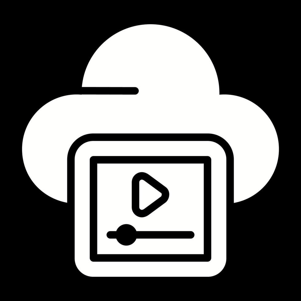 Video Hosting Vector Icon